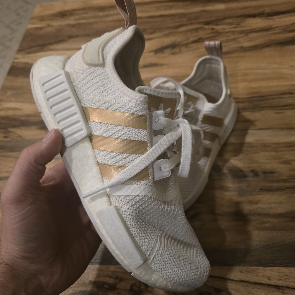 Adidas NMD White & Gold